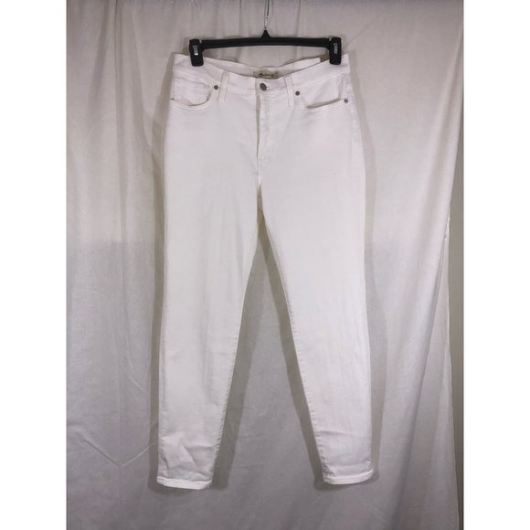 Madewell High-Rise Skinny Jeans Pure White 31 / 32